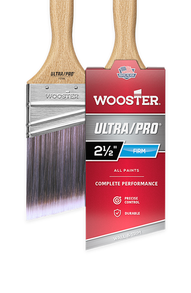 Wooster® Ultra/Pro® Brochas para Pintar - Angulares, 2 1/ 2 H-8629 - Uline