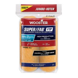 Wooster Brush R730-7 Tiz Foam Roller Cover, 1/8-Inch Nap, 2-Pack, 7-Inch